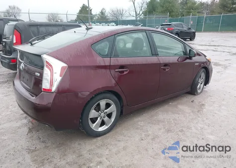 2013 Toyota Prius Three Se z USA, uszkodzony, nr VIN JTDKN3DU5D5606296